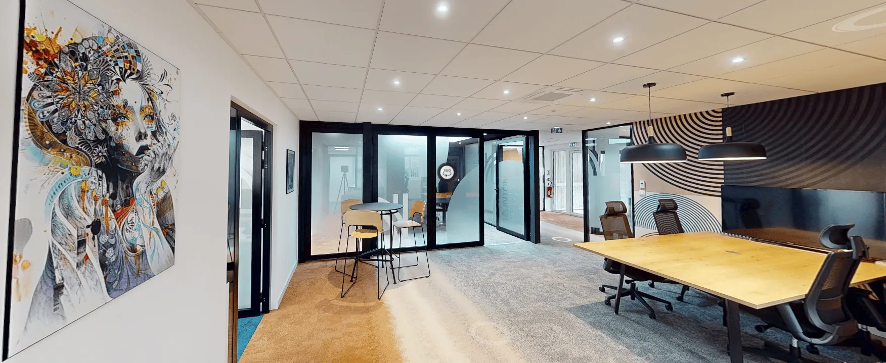 L'espace de coworking La Tréso Numérique